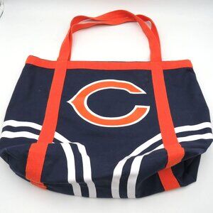 Profanity‎ Chicago Bears Tote Bag Canvas NFL Football Orange Straps Team Logo